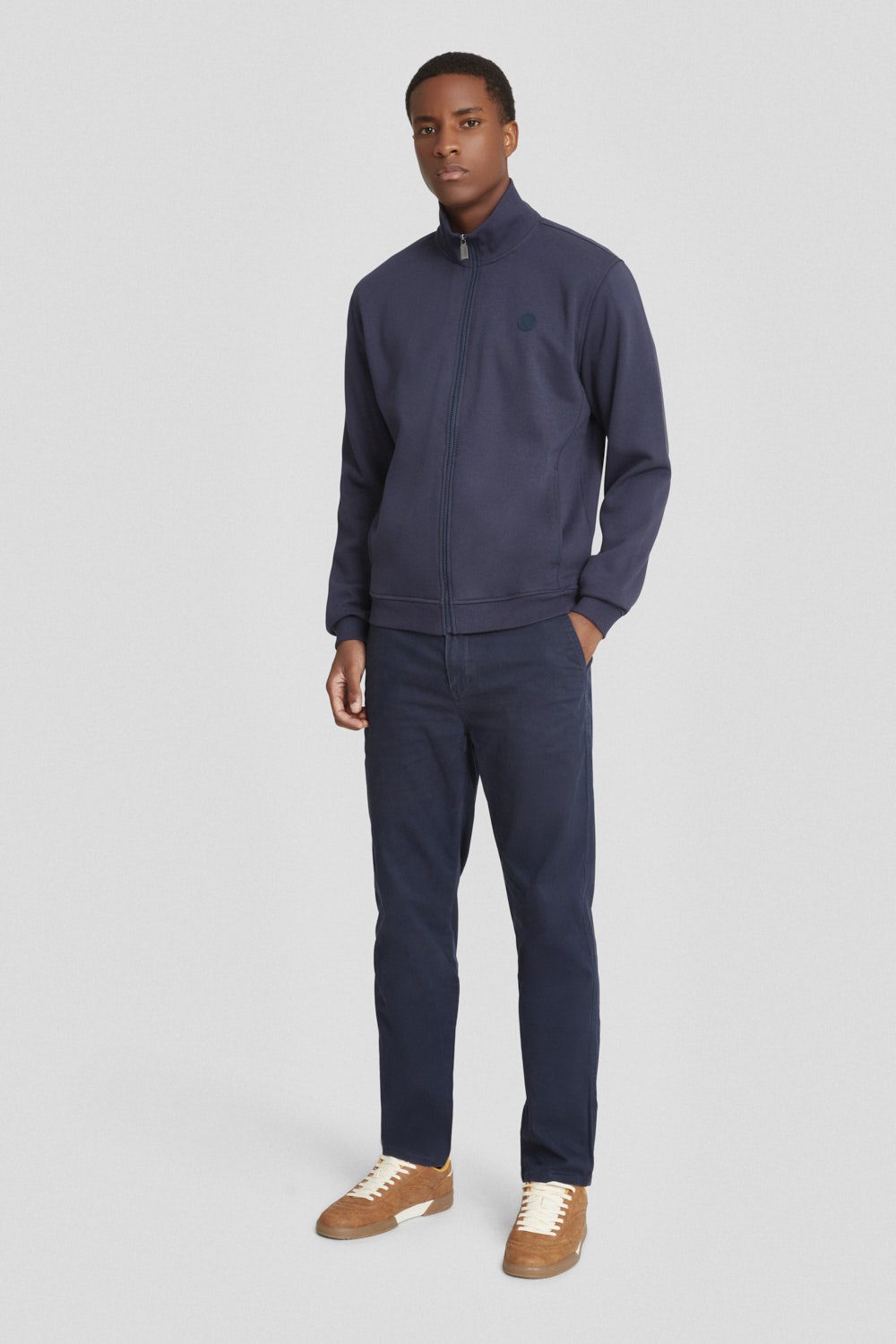 ciesse-felpe-sweatshirt-blau-baumwolle-mit-zip image 2