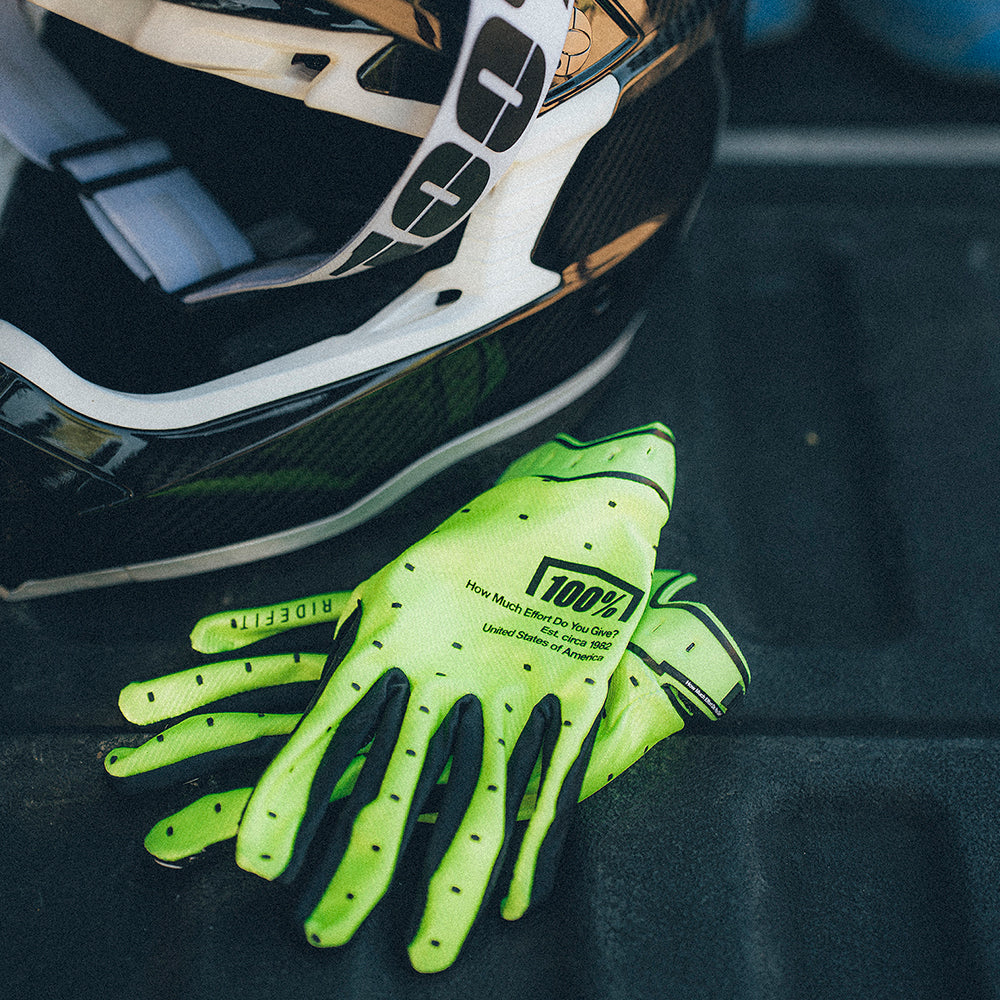 100-ridefit-handschuhe-fluo-yellow-mtb-handschuhe image 5
