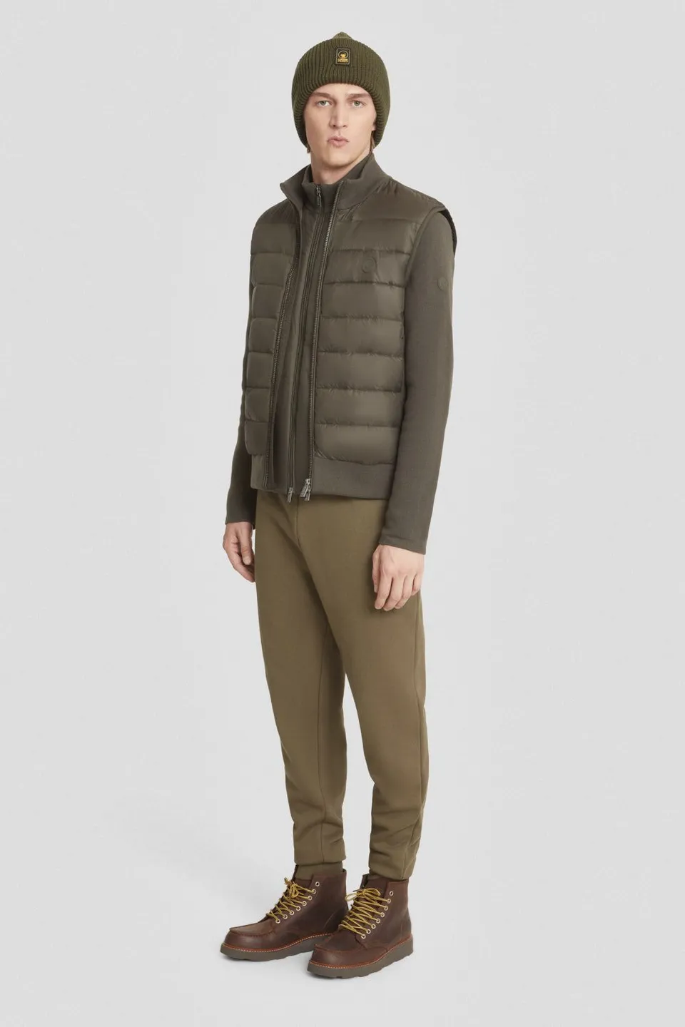 ciesse-outdoor-gilet-weste-milit-rgr-n-strick-reiverschluss image 1