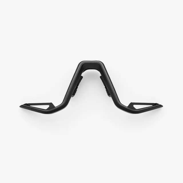 100-slendale-nasensteg-matte-black-ersatzteil-schwarz image 1