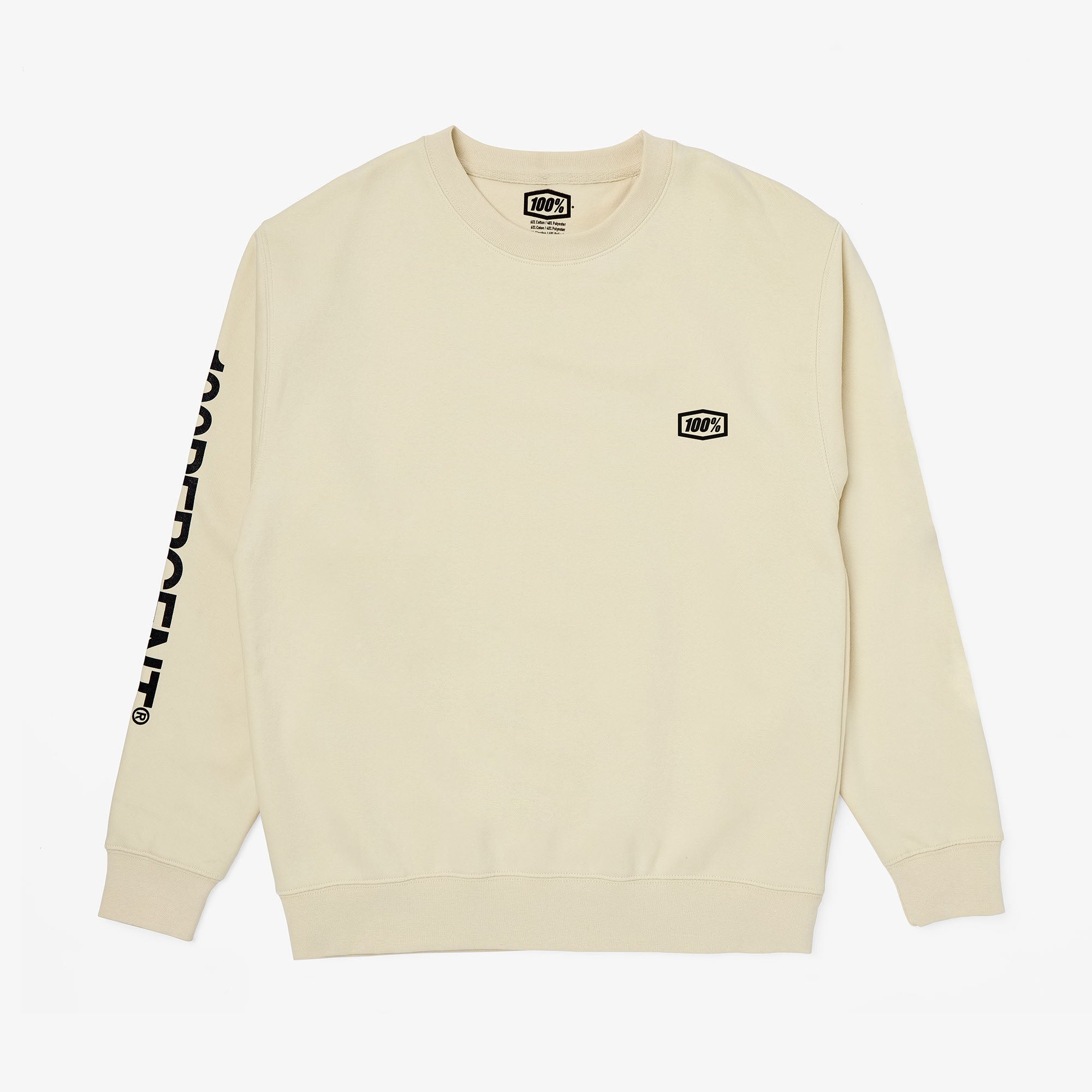 100-roots-pullover-bone-crewneck-fleece-unisex image 1