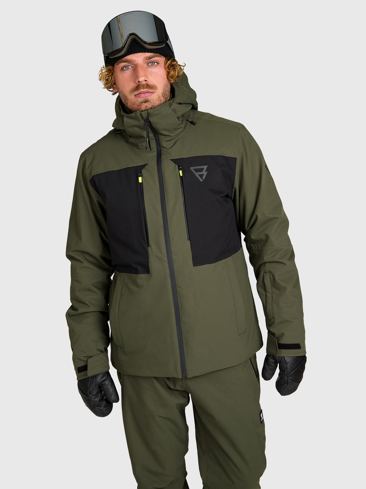 brunotti-aratinos-s-herren-skijacke-deep-green-15k image 1