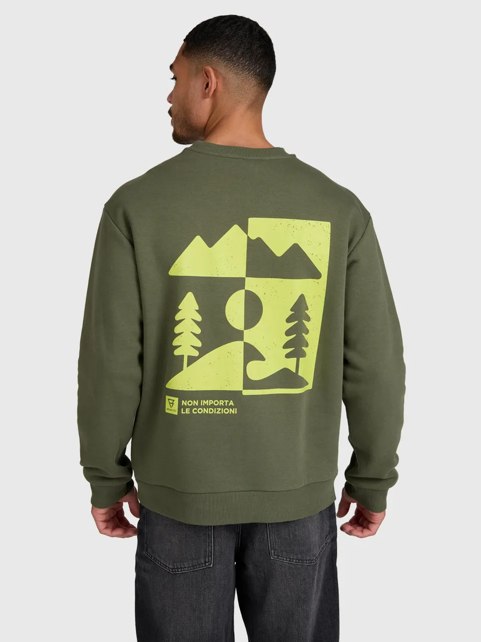 brunotti-naldo-herren-pullover-deep-green-baumwolle image 1