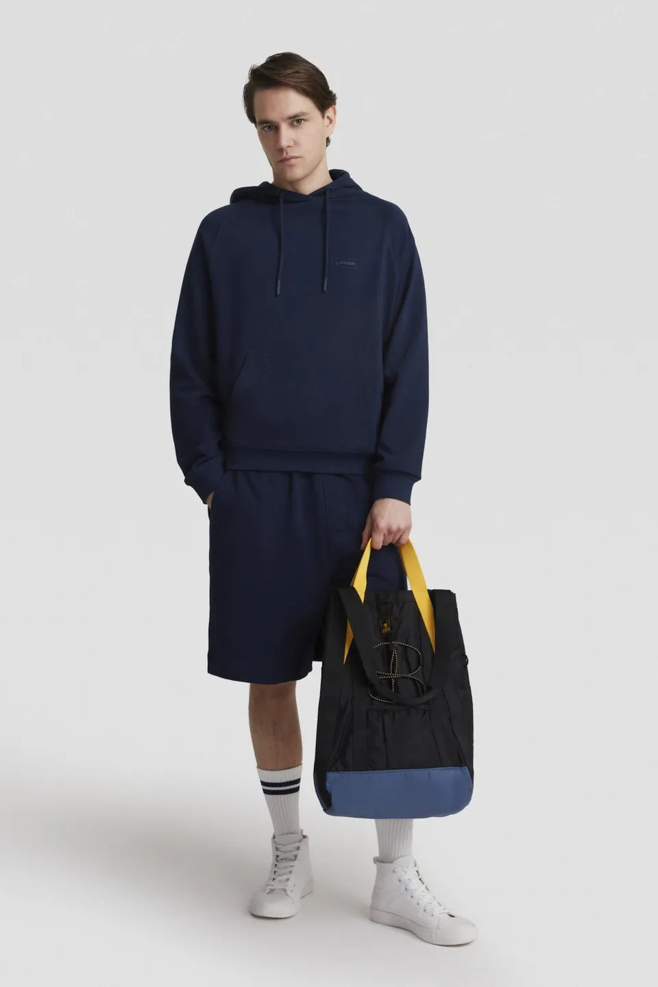 ciesse-shorts-herren-blau-baumwolle-kordelzug image 1
