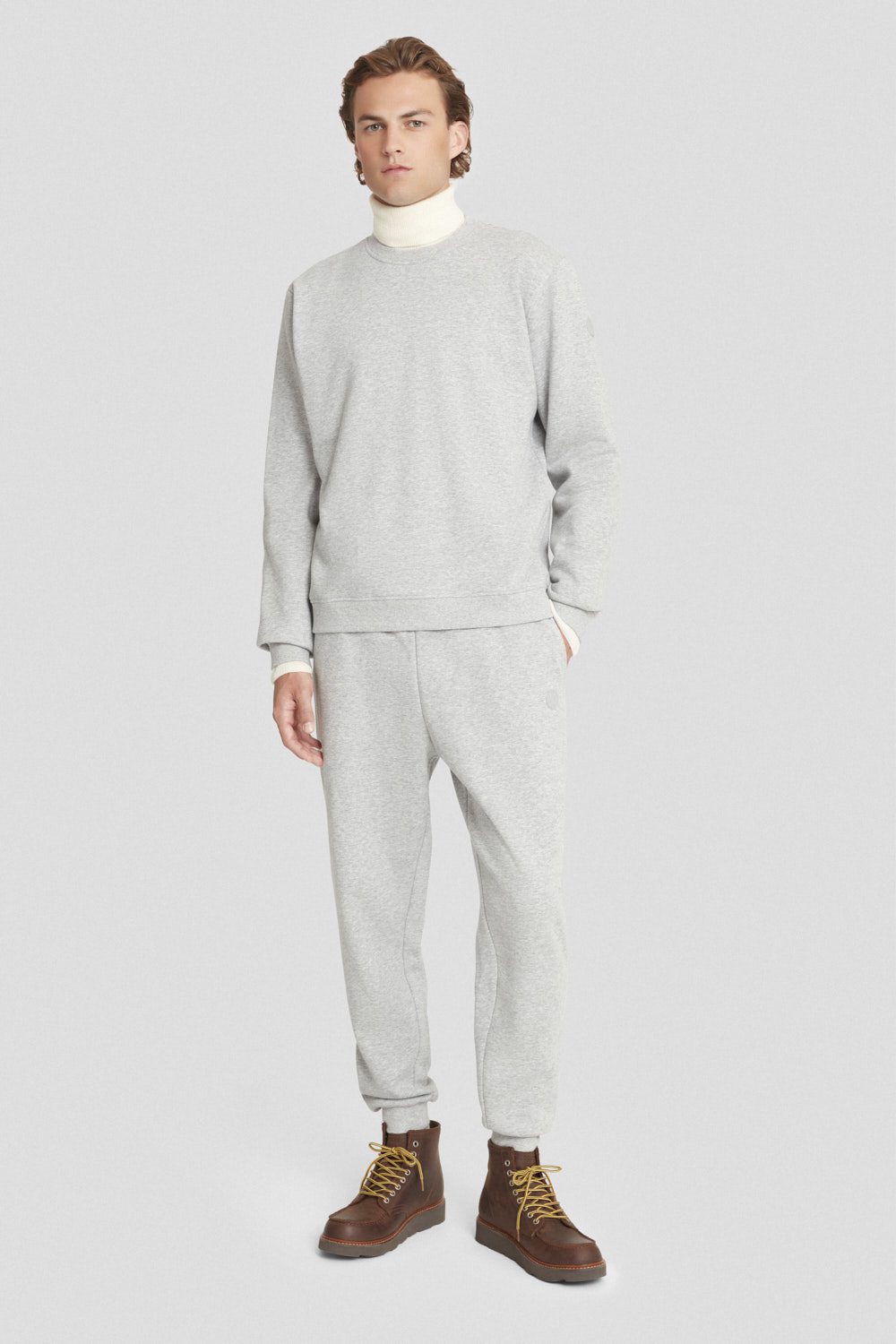 ciesse-sweatshirt-grau-rundhals-baumwollmix-regular image 2