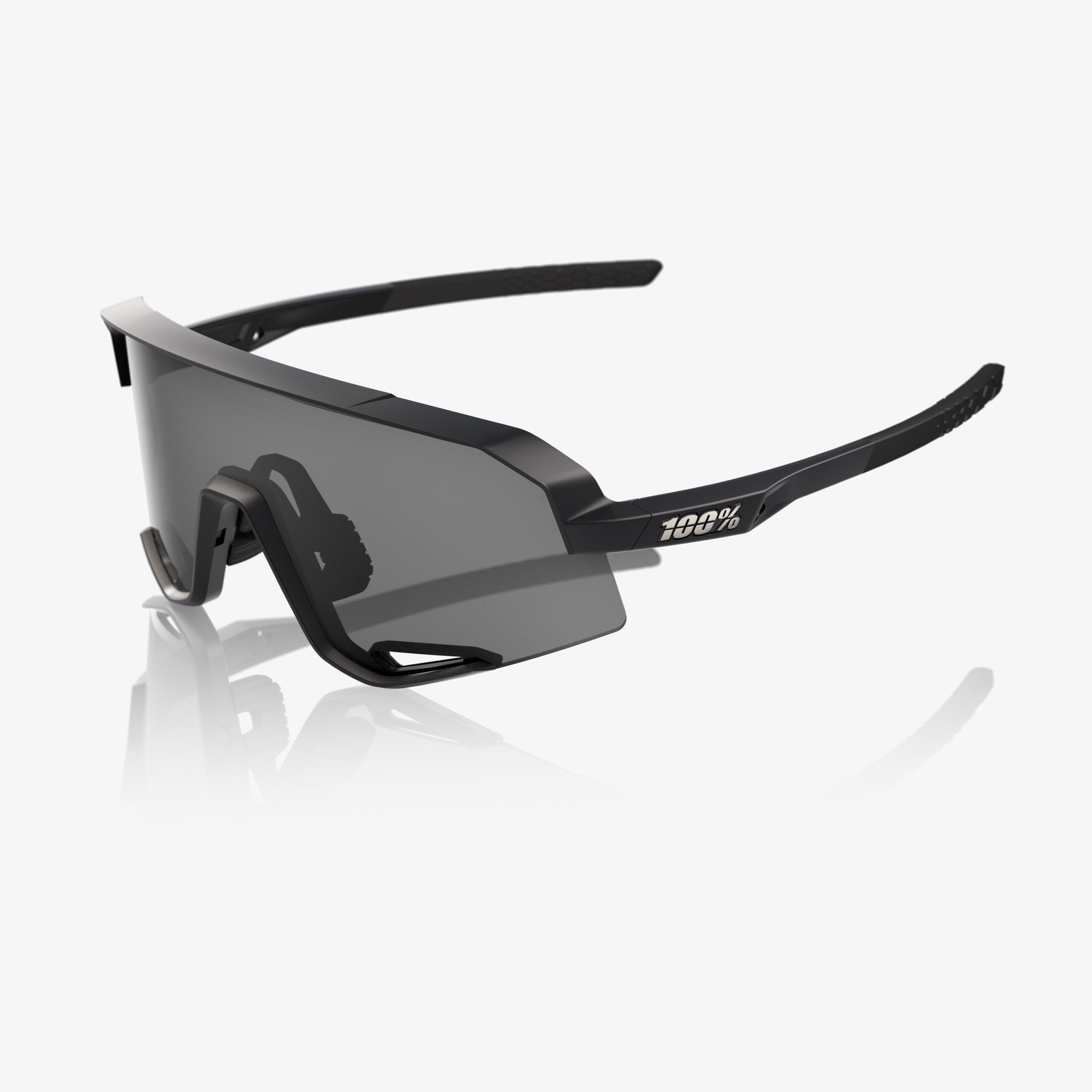 100-slendale-matte-black-sonnenbrille-smoke-lens image 1