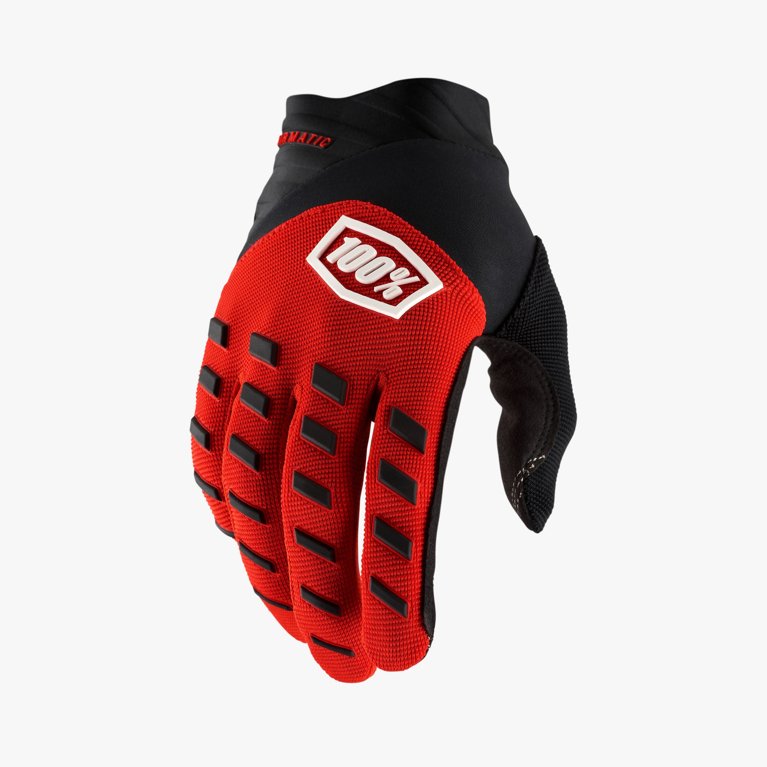100-airmatic-handschuhe-rot-schwarz-touchscreen image 1