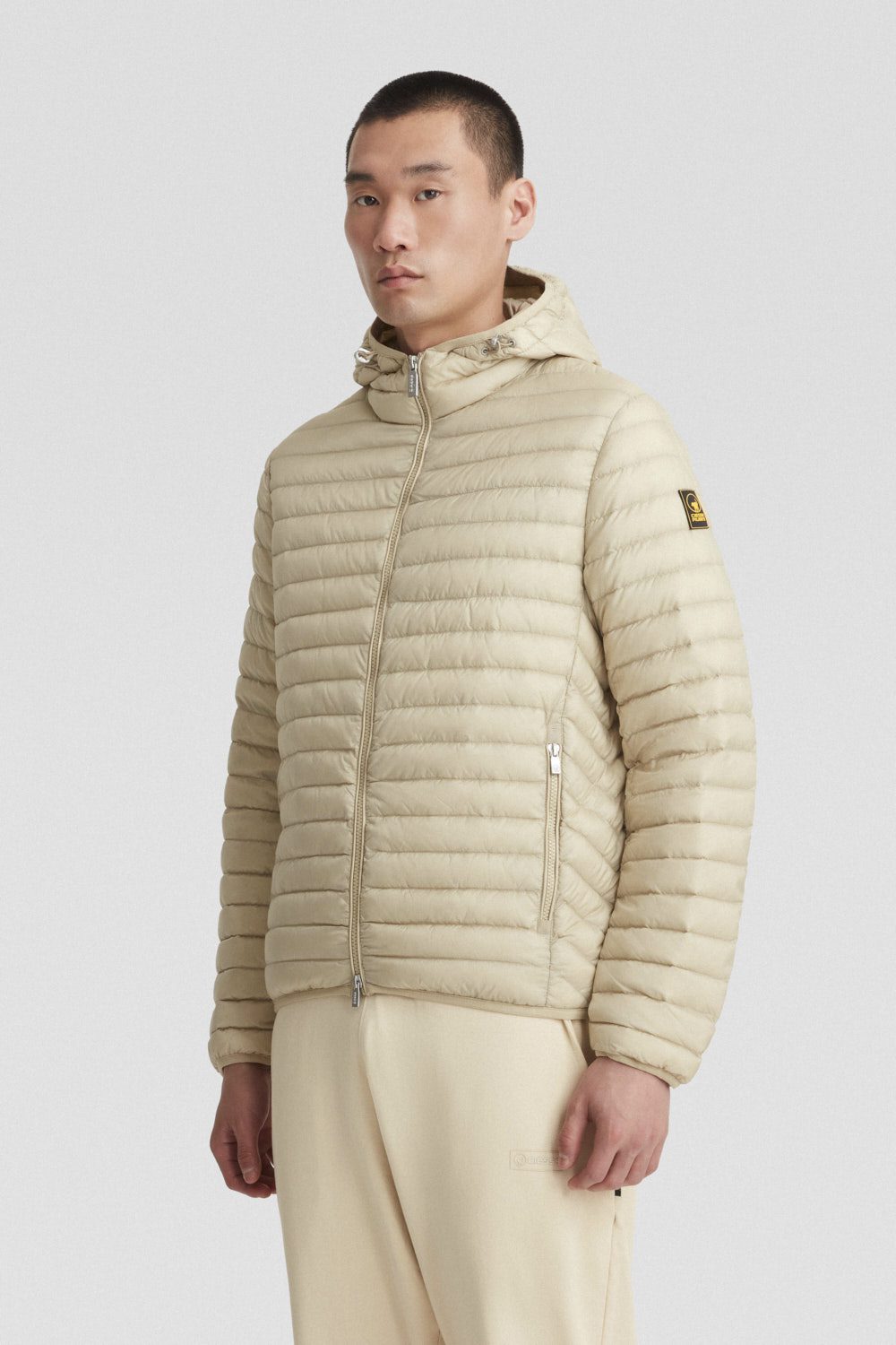 ciesse-outdoor-piumini-daunenjacke-beige-kapuze-800 image 2